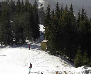 Ski areál SEVERKA v Dolní Lomné - Chata Severka - Dolní Lomná - 1.3.2023 v 14:01