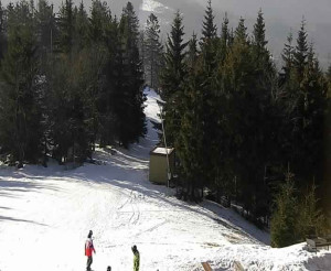 Ski areál SEVERKA v Dolní Lomné - Chata Severka - Dolní Lomná - 1.3.2023 v 15:01