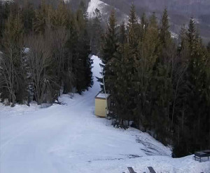 Ski areál SEVERKA v Dolní Lomné - Chata Severka - Dolní Lomná - 2.3.2023 v 06:01