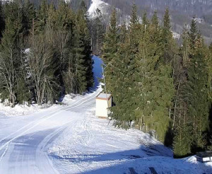 Ski areál SEVERKA v Dolní Lomné - Chata Severka - Dolní Lomná - 2.3.2023 v 08:01
