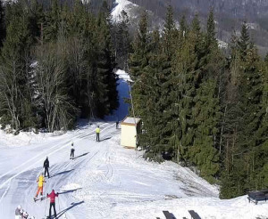 Ski areál SEVERKA v Dolní Lomné - Chata Severka - Dolní Lomná - 2.3.2023 v 09:01