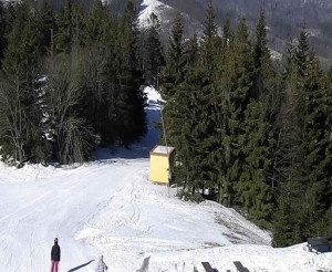 Ski areál SEVERKA v Dolní Lomné - Chata Severka - Dolní Lomná - 2.3.2023 v 10:01
