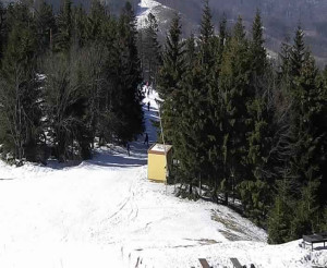 Ski areál SEVERKA v Dolní Lomné - Chata Severka - Dolní Lomná - 2.3.2023 v 12:01