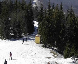 Ski areál SEVERKA v Dolní Lomné - Chata Severka - Dolní Lomná - 2.3.2023 v 13:01