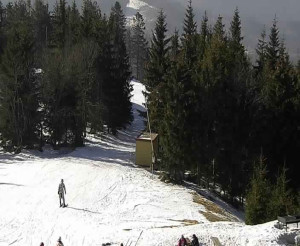 Ski areál SEVERKA v Dolní Lomné - Chata Severka - Dolní Lomná - 2.3.2023 v 14:01