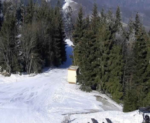 Ski areál SEVERKA v Dolní Lomné - Chata Severka - Dolní Lomná - 4.3.2023 v 09:01