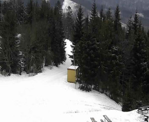 Ski areál SEVERKA v Dolní Lomné - Chata Severka - Dolní Lomná - 6.3.2023 v 08:01