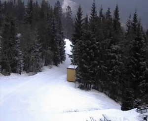 Ski areál SEVERKA v Dolní Lomné - Chata Severka - Dolní Lomná - 7.3.2023 v 06:02
