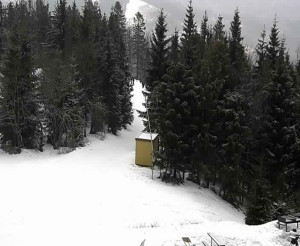 Ski areál SEVERKA v Dolní Lomné - Chata Severka - Dolní Lomná - 7.3.2023 v 13:02