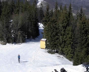 Ski areál SEVERKA v Dolní Lomné - Chata Severka - Dolní Lomná - 8.3.2023 v 10:02