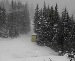 Ski areál SEVERKA v Dolní Lomné - Chata Severka - Dolní Lomná - 11.3.2023 v 14:02