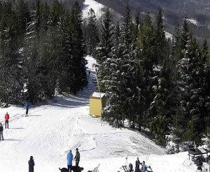 Ski areál SEVERKA v Dolní Lomné - Chata Severka - Dolní Lomná - 12.3.2023 v 12:02