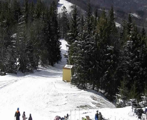 Ski areál SEVERKA v Dolní Lomné - Chata Severka - Dolní Lomná - 12.3.2023 v 13:02