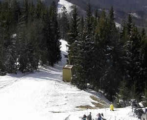 Ski areál SEVERKA v Dolní Lomné - Chata Severka - Dolní Lomná - 12.3.2023 v 14:02