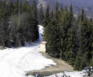 Ski areál SEVERKA v Dolní Lomné - Chata Severka - Dolní Lomná - 19.3.2023 v 11:02