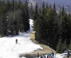 Ski areál SEVERKA v Dolní Lomné - Chata Severka - Dolní Lomná - 19.3.2023 v 13:02