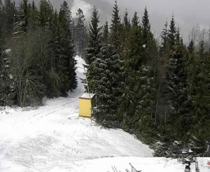 Ski areál SEVERKA v Dolní Lomné - Chata Severka - Dolní Lomná - 28.3.2023 v 10:02