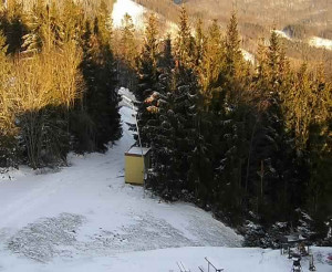 Ski areál SEVERKA v Dolní Lomné - Chata Severka - Dolní Lomná - 29.3.2023 v 07:02