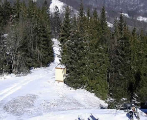 Ski areál SEVERKA v Dolní Lomné - Chata Severka - Dolní Lomná - 29.3.2023 v 09:02