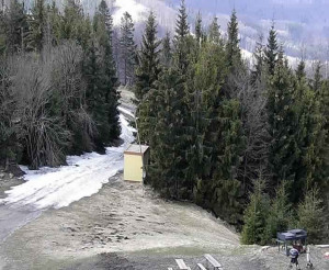 Ski areál SEVERKA v Dolní Lomné - Chata Severka - Dolní Lomná - 31.3.2023 v 13:02
