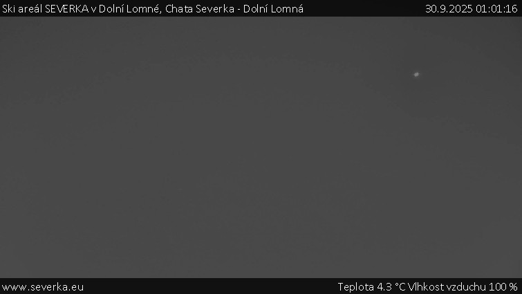 Ski areál SEVERKA v Dolní Lomné - Chata Severka - Dolní Lomná - 30.9.2025 v 01:01 Ski areál SEVERKA v Dolní Lomné - Chata Severka - Dolní Lomná - 30.9.2025 v 01:01