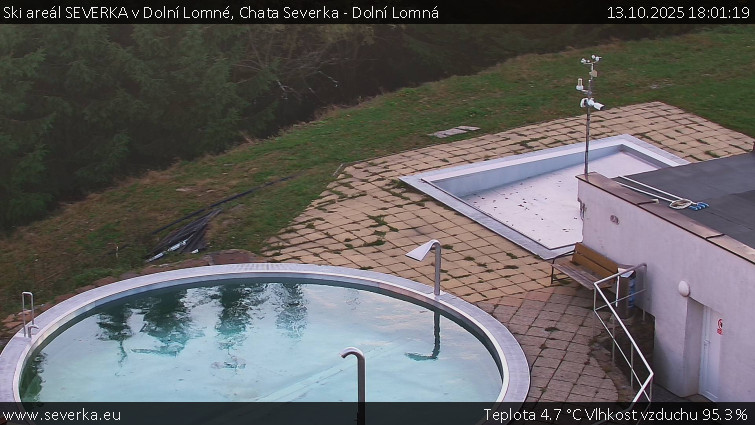 Ski areál SEVERKA v Dolní Lomné - Chata Severka - Dolní Lomná - 13.10.2025 v 18:01 Ski areál SEVERKA v Dolní Lomné - Chata Severka - Dolní Lomná - 13.10.2025 v 18:01