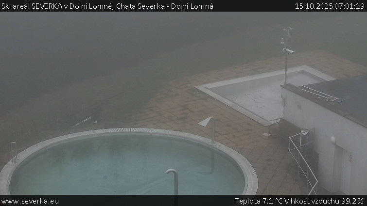 Ski areál SEVERKA v Dolní Lomné - Chata Severka - Dolní Lomná - 15.10.2025 v 07:01 Ski areál SEVERKA v Dolní Lomné - Chata Severka - Dolní Lomná - 15.10.2025 v 07:01