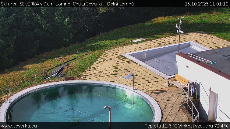 Ski areál SEVERKA v Dolní Lomné - Chata Severka - Dolní Lomná - 16.10.2025 v 11:01 Ski areál SEVERKA v Dolní Lomné - Chata Severka - Dolní Lomná - 16.10.2025 v 11:01