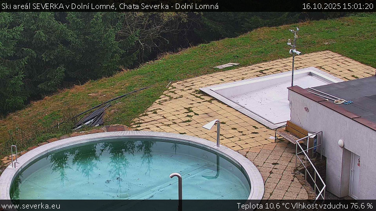 Ski areál SEVERKA v Dolní Lomné - Chata Severka - Dolní Lomná - 16.10.2025 v 15:01 Ski areál SEVERKA v Dolní Lomné - Chata Severka - Dolní Lomná - 16.10.2025 v 15:01