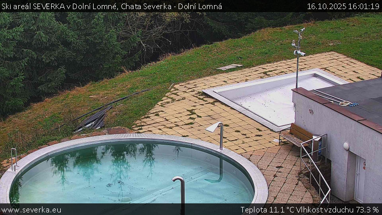 Ski areál SEVERKA v Dolní Lomné - Chata Severka - Dolní Lomná - 16.10.2025 v 16:01 Ski areál SEVERKA v Dolní Lomné - Chata Severka - Dolní Lomná - 16.10.2025 v 16:01