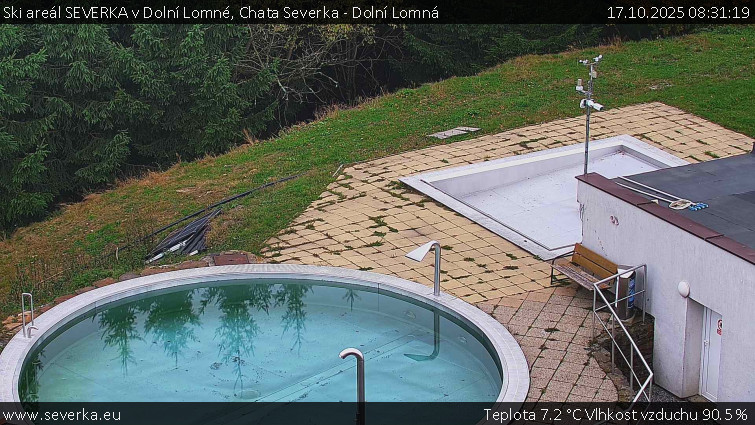 Ski areál SEVERKA v Dolní Lomné - Chata Severka - Dolní Lomná - 17.10.2025 v 08:31 Ski areál SEVERKA v Dolní Lomné - Chata Severka - Dolní Lomná - 17.10.2025 v 08:31