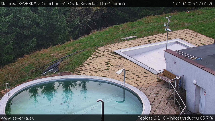 Ski areál SEVERKA v Dolní Lomné - Chata Severka - Dolní Lomná - 17.10.2025 v 17:01 Ski areál SEVERKA v Dolní Lomné - Chata Severka - Dolní Lomná - 17.10.2025 v 17:01