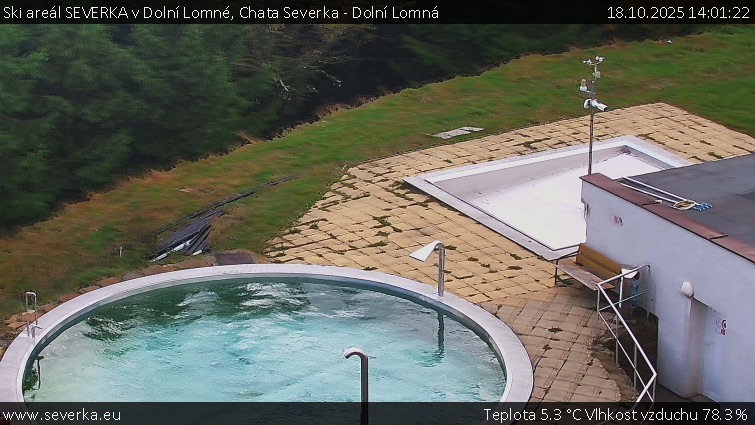 Ski areál SEVERKA v Dolní Lomné - Chata Severka - Dolní Lomná - 18.10.2025 v 14:01 Ski areál SEVERKA v Dolní Lomné - Chata Severka - Dolní Lomná - 18.10.2025 v 14:01