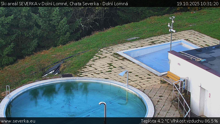 Ski areál SEVERKA v Dolní Lomné - Chata Severka - Dolní Lomná - 19.10.2025 v 10:31 Ski areál SEVERKA v Dolní Lomné - Chata Severka - Dolní Lomná - 19.10.2025 v 10:31
