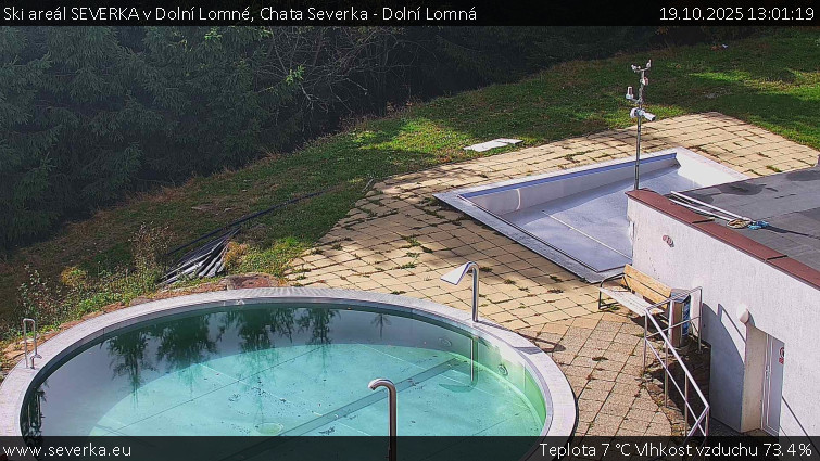 Ski areál SEVERKA v Dolní Lomné - Chata Severka - Dolní Lomná - 19.10.2025 v 13:01 Ski areál SEVERKA v Dolní Lomné - Chata Severka - Dolní Lomná - 19.10.2025 v 13:01