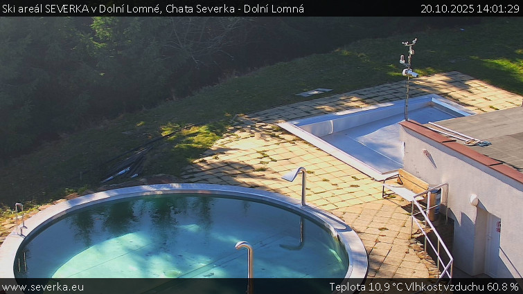 Ski areál SEVERKA v Dolní Lomné - Chata Severka - Dolní Lomná - 20.10.2025 v 14:01 Ski areál SEVERKA v Dolní Lomné - Chata Severka - Dolní Lomná - 20.10.2025 v 14:01