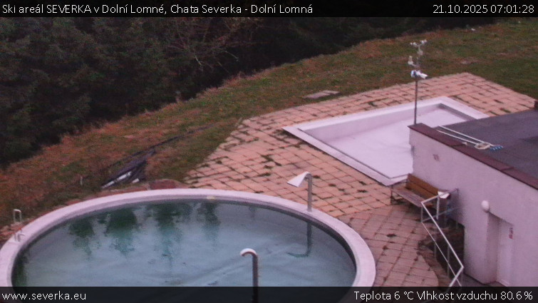 Ski areál SEVERKA v Dolní Lomné - Chata Severka - Dolní Lomná - 21.10.2025 v 07:01 Ski areál SEVERKA v Dolní Lomné - Chata Severka - Dolní Lomná - 21.10.2025 v 07:01