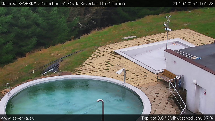 Ski areál SEVERKA v Dolní Lomné - Chata Severka - Dolní Lomná - 21.10.2025 v 14:01 Ski areál SEVERKA v Dolní Lomné - Chata Severka - Dolní Lomná - 21.10.2025 v 14:01