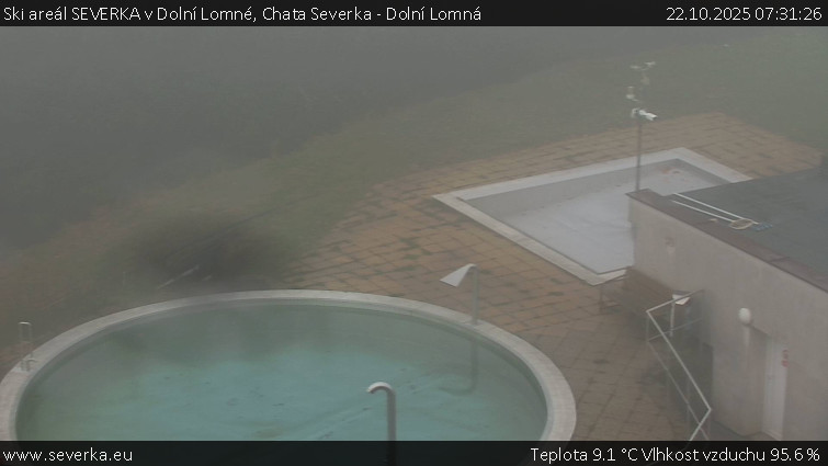 Ski areál SEVERKA v Dolní Lomné - Chata Severka - Dolní Lomná - 22.10.2025 v 07:31 Ski areál SEVERKA v Dolní Lomné - Chata Severka - Dolní Lomná - 22.10.2025 v 07:31