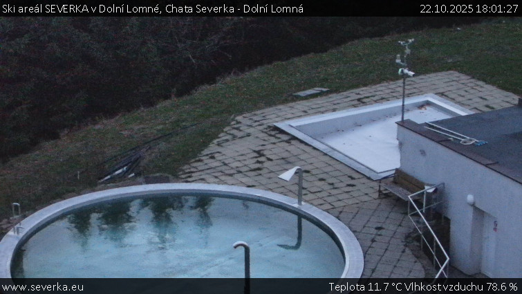 Ski areál SEVERKA v Dolní Lomné - Chata Severka - Dolní Lomná - 22.10.2025 v 18:01 Ski areál SEVERKA v Dolní Lomné - Chata Severka - Dolní Lomná - 22.10.2025 v 18:01