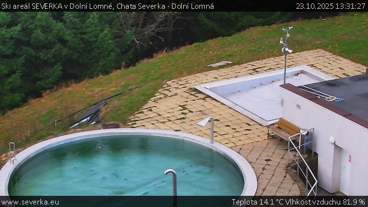 Ski areál SEVERKA v Dolní Lomné - Chata Severka - Dolní Lomná - 23.10.2025 v 13:31 Ski areál SEVERKA v Dolní Lomné - Chata Severka - Dolní Lomná - 23.10.2025 v 13:31