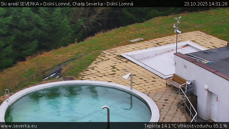 Ski areál SEVERKA v Dolní Lomné - Chata Severka - Dolní Lomná - 23.10.2025 v 14:31 Ski areál SEVERKA v Dolní Lomné - Chata Severka - Dolní Lomná - 23.10.2025 v 14:31