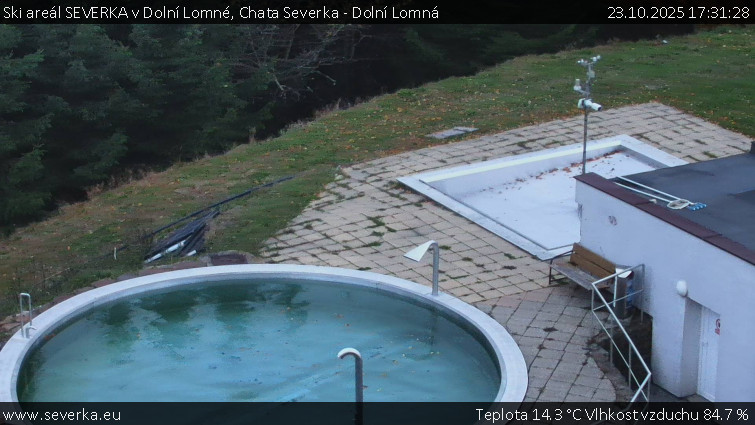 Ski areál SEVERKA v Dolní Lomné - Chata Severka - Dolní Lomná - 23.10.2025 v 17:31 Ski areál SEVERKA v Dolní Lomné - Chata Severka - Dolní Lomná - 23.10.2025 v 17:31