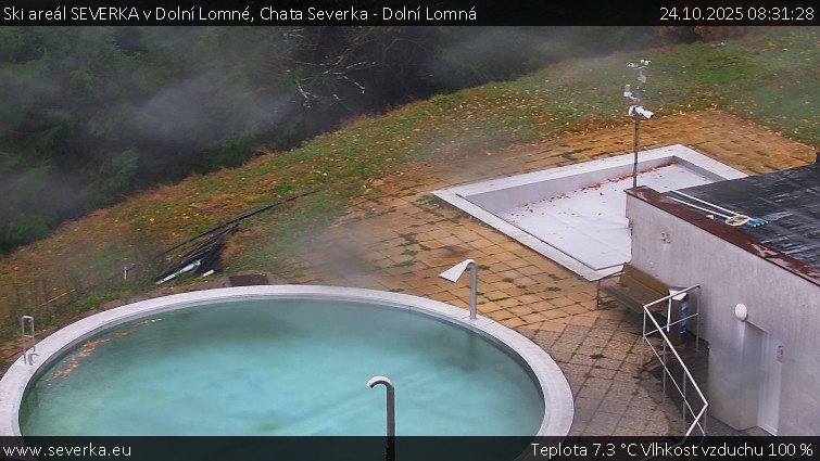 Ski areál SEVERKA v Dolní Lomné - Chata Severka - Dolní Lomná - 24.10.2025 v 08:31 Ski areál SEVERKA v Dolní Lomné - Chata Severka - Dolní Lomná - 24.10.2025 v 08:31
