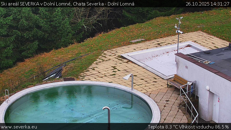 Ski areál SEVERKA v Dolní Lomné - Chata Severka - Dolní Lomná - 26.10.2025 v 14:31 Ski areál SEVERKA v Dolní Lomné - Chata Severka - Dolní Lomná - 26.10.2025 v 14:31