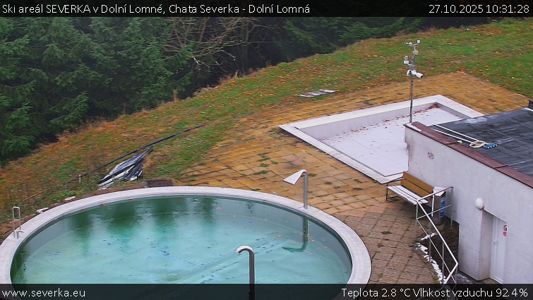 Ski areál SEVERKA v Dolní Lomné - Chata Severka - Dolní Lomná - 27.10.2025 v 10:31 Ski areál SEVERKA v Dolní Lomné - Chata Severka - Dolní Lomná - 27.10.2025 v 10:31