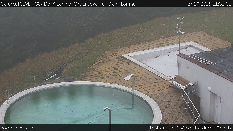 Ski areál SEVERKA v Dolní Lomné - Chata Severka - Dolní Lomná - 27.10.2025 v 11:31 Ski areál SEVERKA v Dolní Lomné - Chata Severka - Dolní Lomná - 27.10.2025 v 11:31