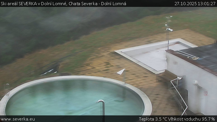 Ski areál SEVERKA v Dolní Lomné - Chata Severka - Dolní Lomná - 27.10.2025 v 13:01 Ski areál SEVERKA v Dolní Lomné - Chata Severka - Dolní Lomná - 27.10.2025 v 13:01