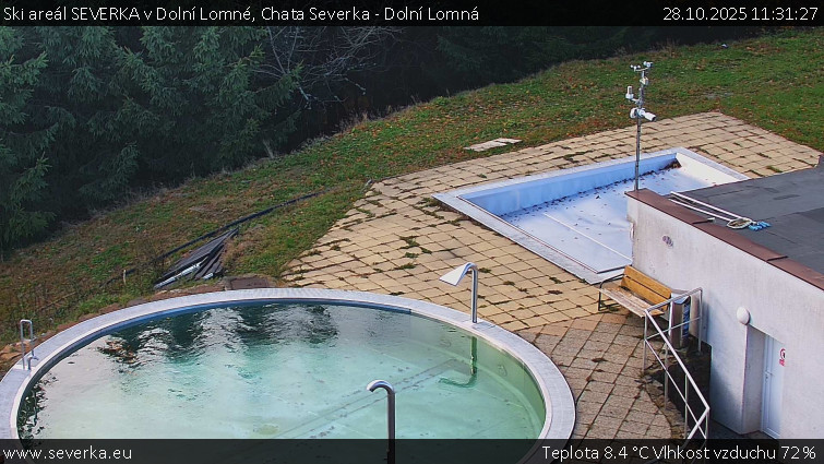 Ski areál SEVERKA v Dolní Lomné - Chata Severka - Dolní Lomná - 28.10.2025 v 11:31 Ski areál SEVERKA v Dolní Lomné - Chata Severka - Dolní Lomná - 28.10.2025 v 11:31