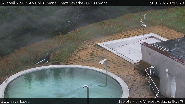Ski areál SEVERKA v Dolní Lomné - Chata Severka - Dolní Lomná - 29.10.2025 v 07:01 Ski areál SEVERKA v Dolní Lomné - Chata Severka - Dolní Lomná - 29.10.2025 v 07:01